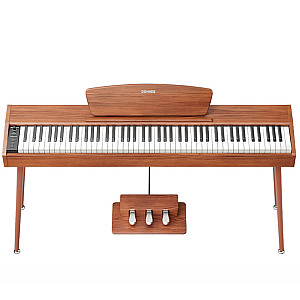 Donner DHP-100 Pro 88 Key Touch Sensitive Digital Piano, Wood